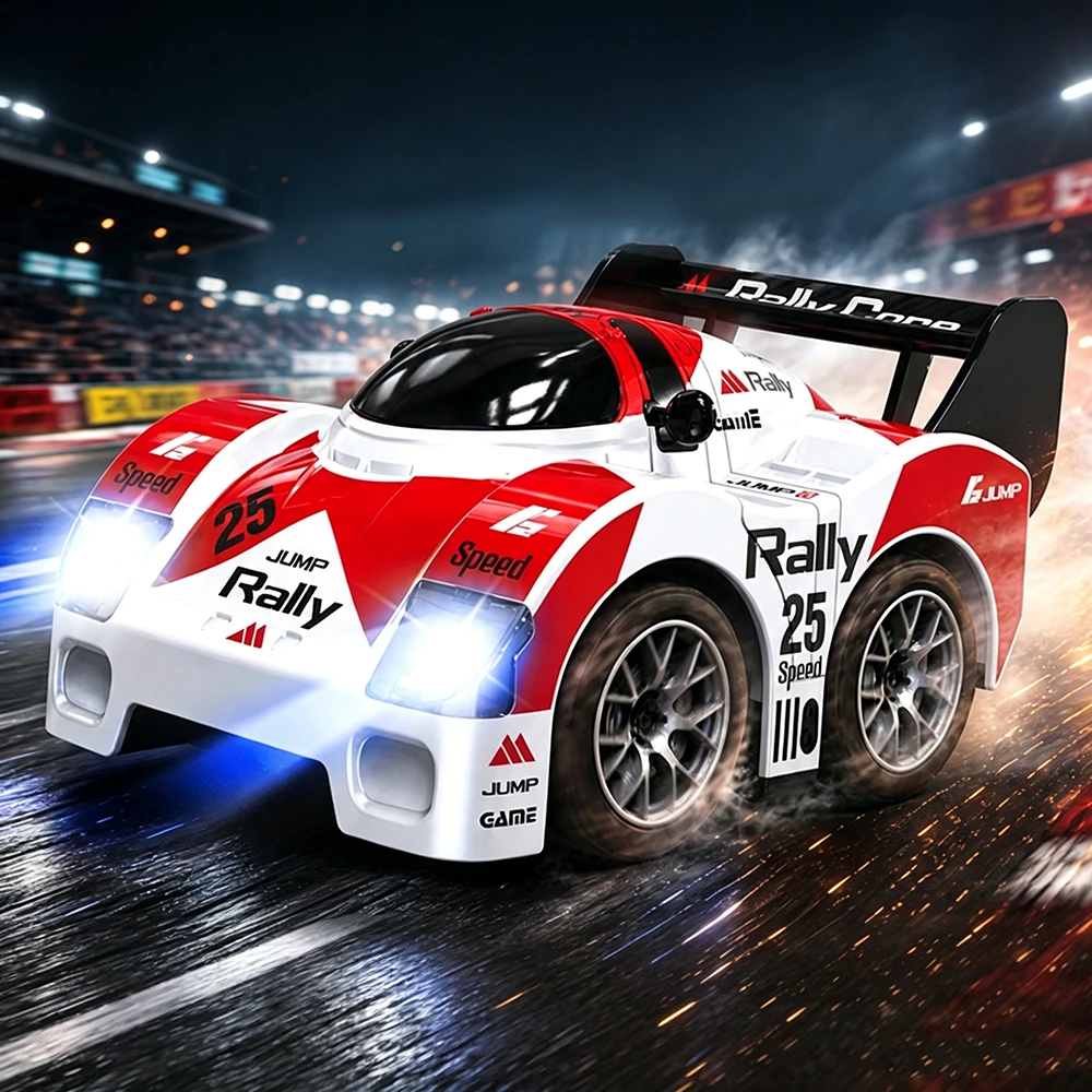 GT103B/GT203B RTR 1/64 2.4G Mini RC Car Rally Truck LED Light Vehicle Desktop Toys Model Collection Gift For Boys — view 2