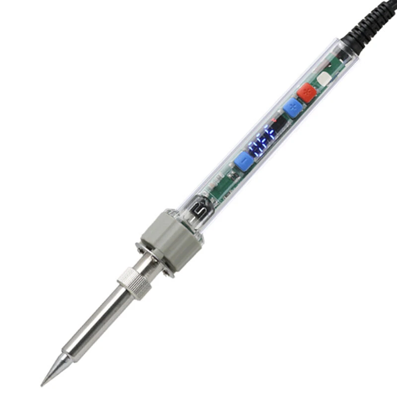 GT909 Adjustable Temperature Soldering Iron 200W Internal Heating Ceramic Core Constant Temperature Control Electric Soldering Iron — view 4