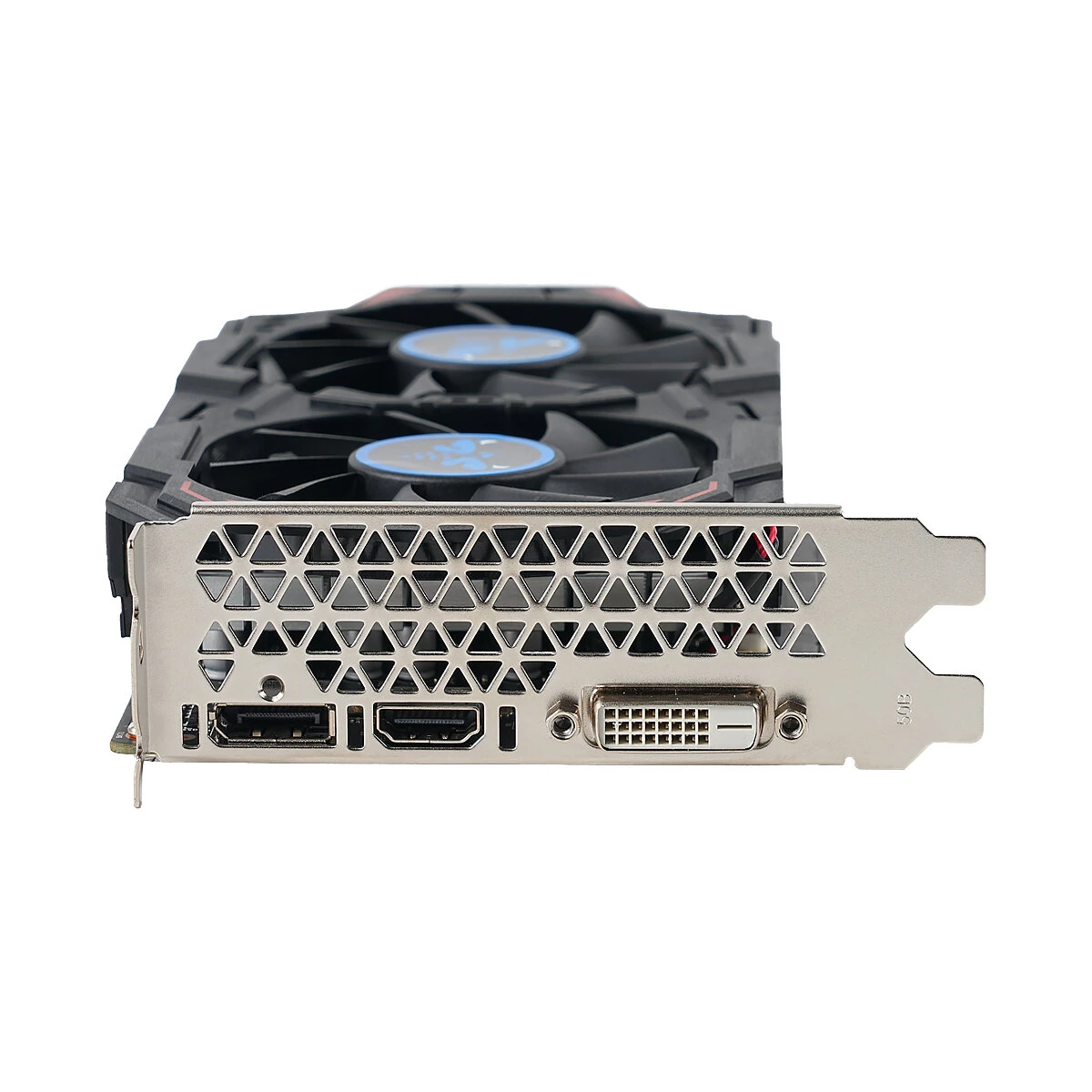 GTX1050TI 4GB GDDR5 Computer Graphics Card 128-Bit Dual Fan HDMI/DP DVI PCI-E 3.0 1080p Gaming GPU — view 3