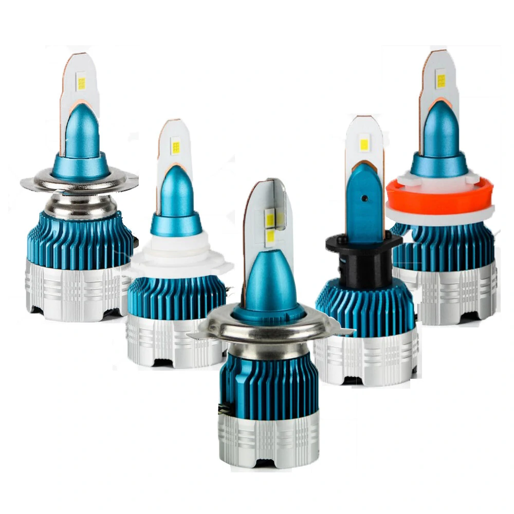 H4/H7/H11/9005/9006/ /H1/H3 Pair Car LED Headlights 6000K Double Side Headlamp Blubs 4000LM — Pricio
