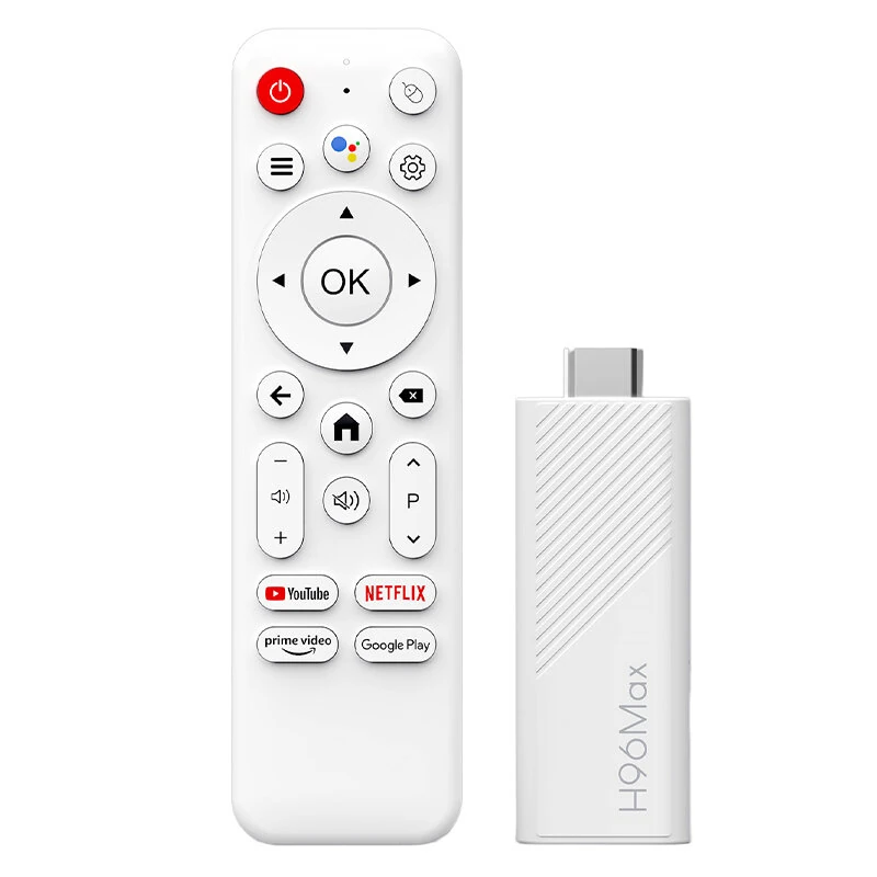 H96Max 2+16G H313 Smart TV Stick Android 10.0 3D 4K UHD Support WiFi6 & BT5.0 Media Player Google TV Receiver Set Top Box — view 3