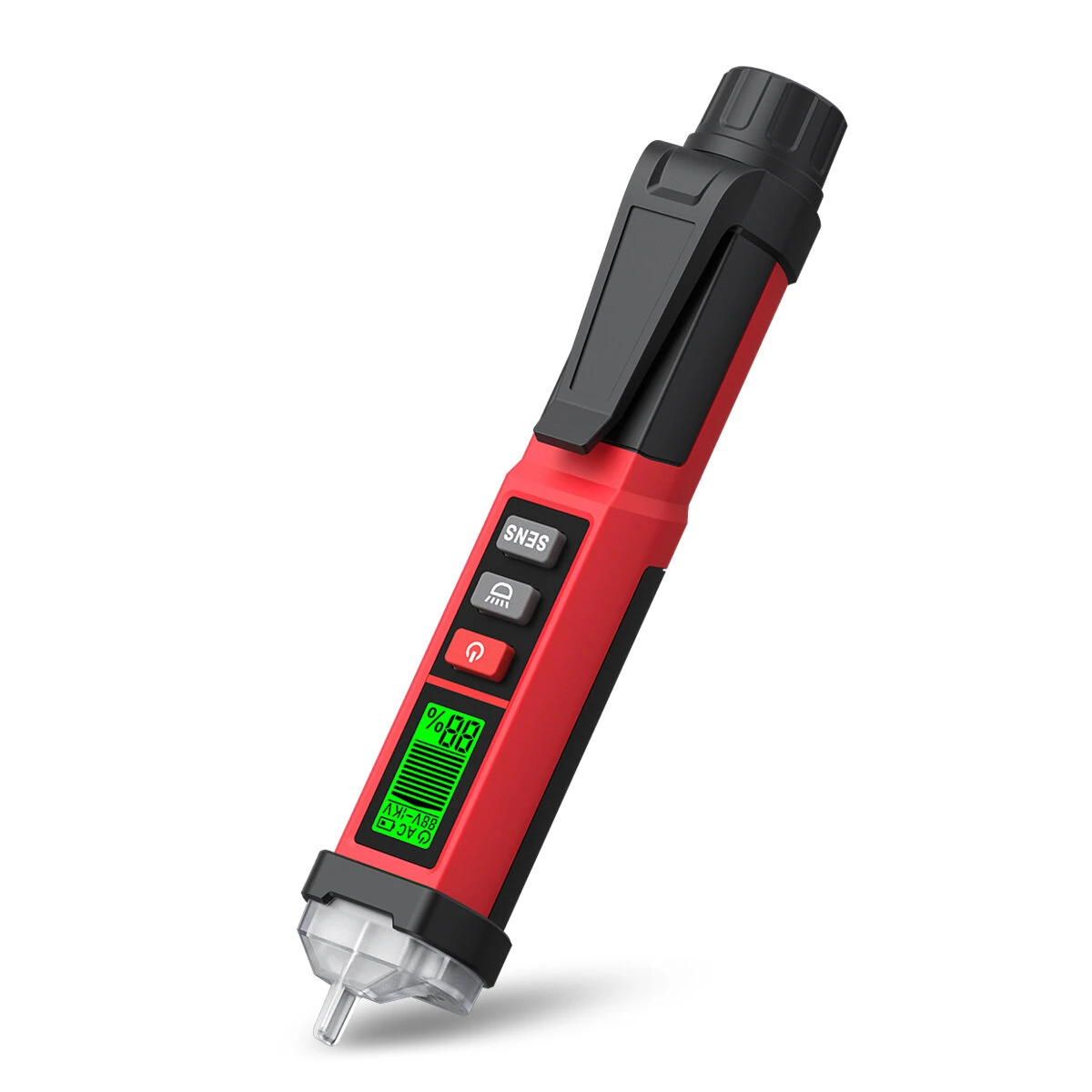 HABOTEST HT102B Non-Contact Voltage Tester AC 12-1000V Dual Sensitivity LCD Display Sound And Light Alarm Electric Test Pen — image 1