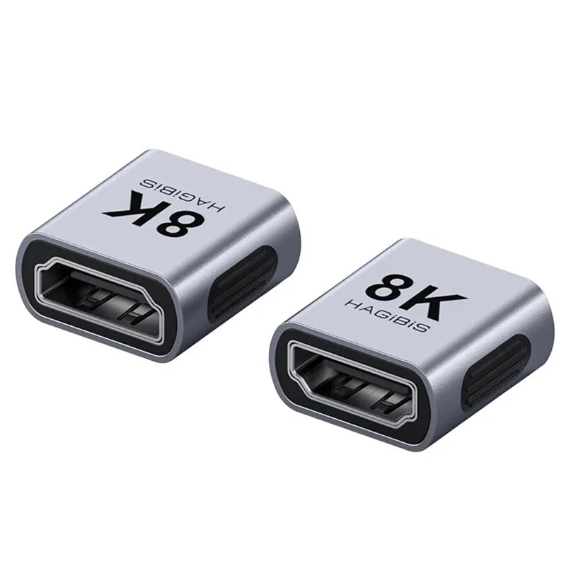 Hagibis AH30 HD Coupler 8K HD 2.1 Female to Female Connector Extension Cable Adapter for HDTV Monitor Laptops Projector TV — image 1