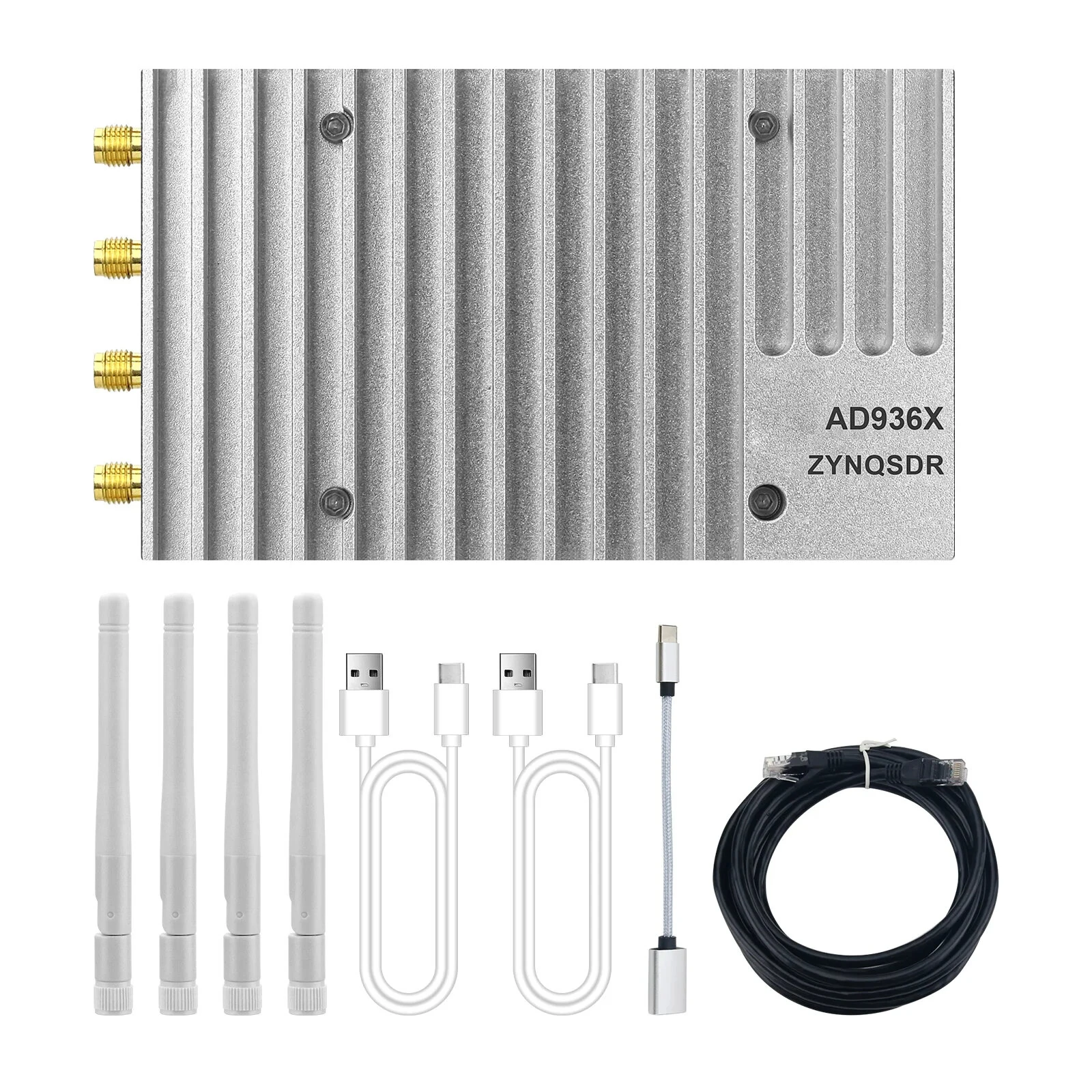 HamGeek ADI Pluto+ SDR Software Defined Radio 70MHz to 6GHz AD9363 FPGA Dual Core Gigabit Ethernet USB OTG External Clock Support High Accuracy Signal Processing