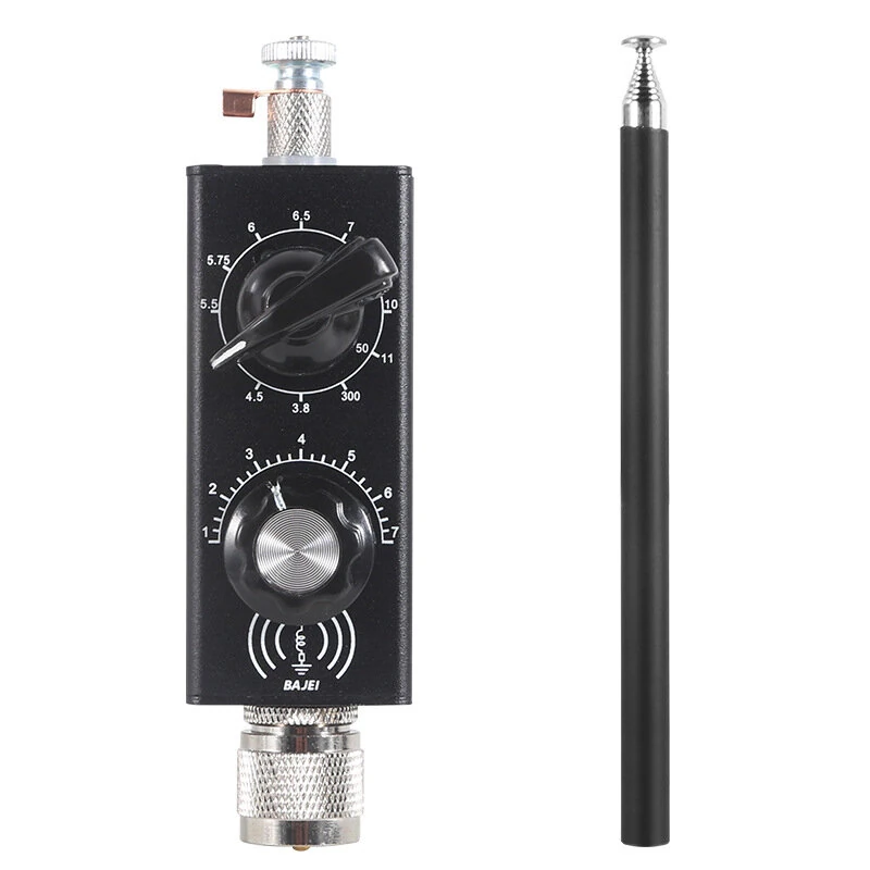 HamGeek Mini-ANT 20W QRP Shortwave All Band Tuned Antenna with M-Head 5MHz-55MHz — image 1
