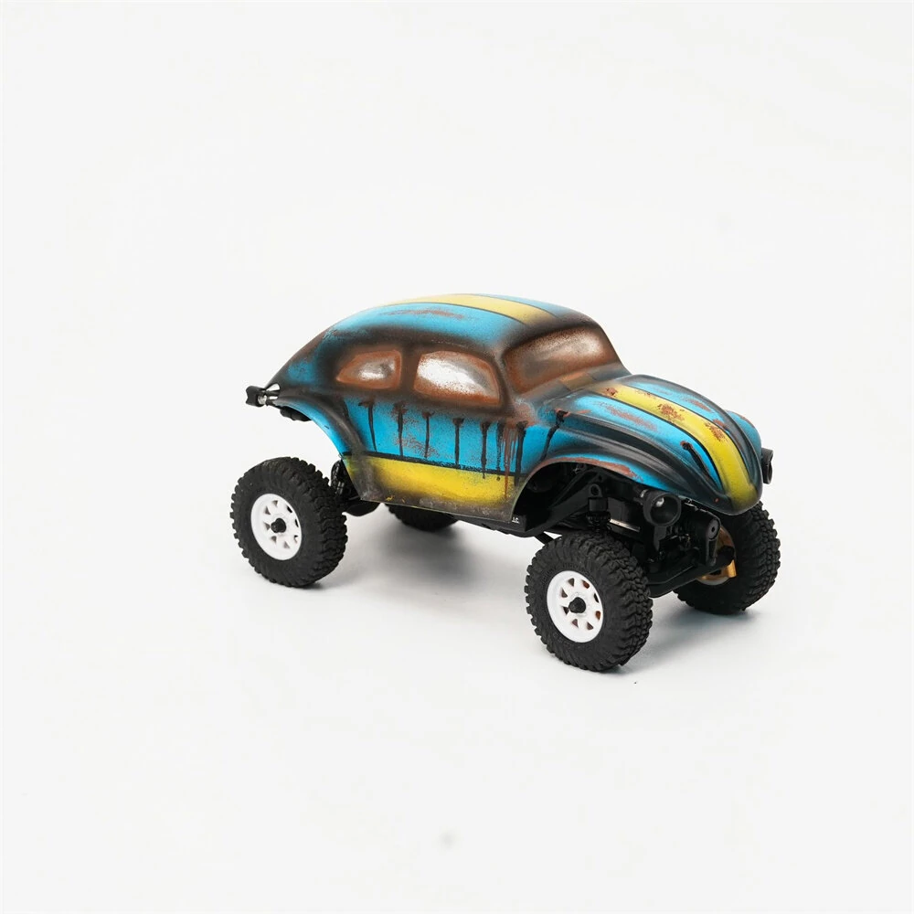 Hand Paint for Beetle Solid RC Car Parts Color Body Shell for Jeep/Bronco Axial SCX30 1/30 Micro Off-Road Truck Vehicles Models Replacement Spare Accessories — view 10