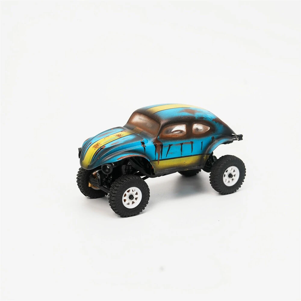 Hand Paint for Beetle Solid RC Car Parts Color Body Shell for Jeep/Bronco Axial SCX30 1/30 Micro Off-Road Truck Vehicles Models Replacement Spare Accessories — view 9