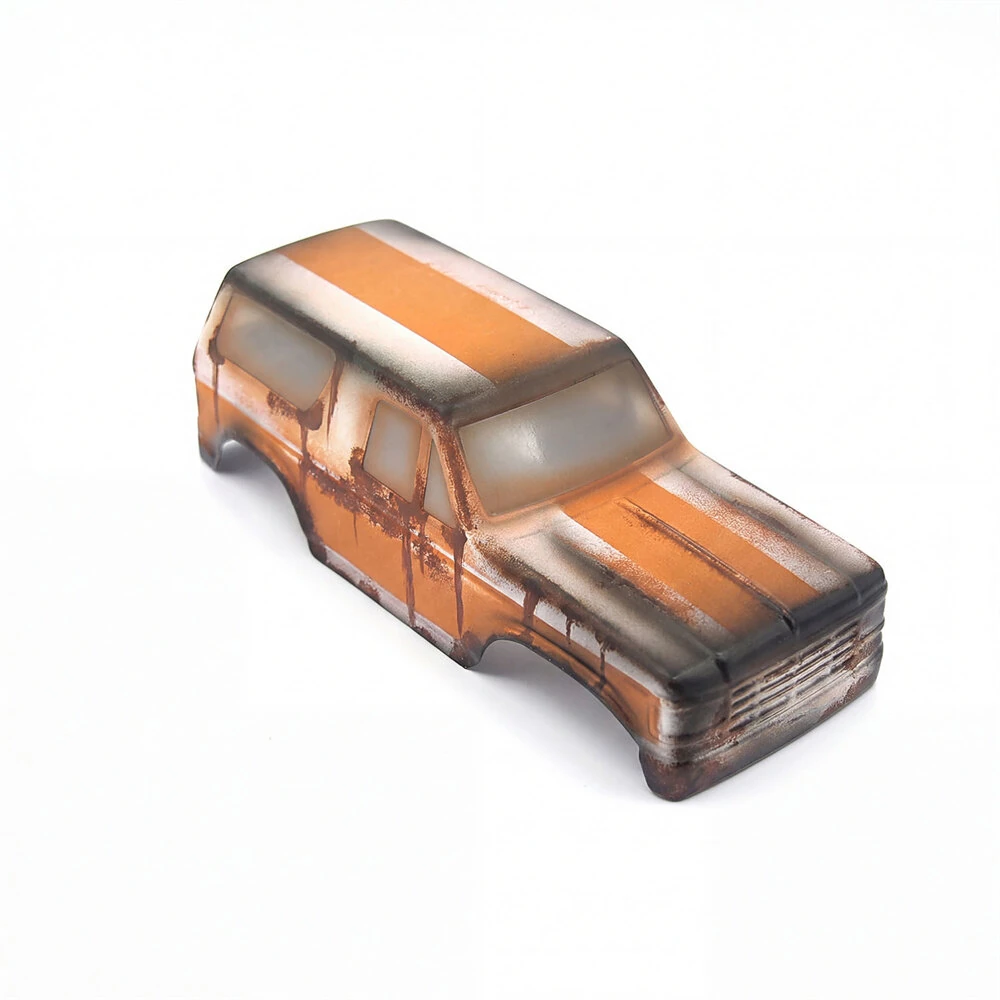Hand Paint Solid RC Car Parts Color Body Shell for Jeep/Bronco Axial SCX30 87-91 1/30 Micro Off-Road Truck Vehicles Models Replacement Spare Accessories — view 9