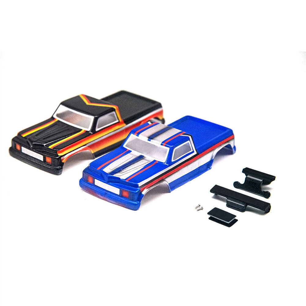 Hand Paint Truck Solid RC Car Parts Color Body Shell for Jeep/Bronco Axial SCX30 1/30 Micro Off-Road Vehicles Models Replacement Spare Accessories — view 2