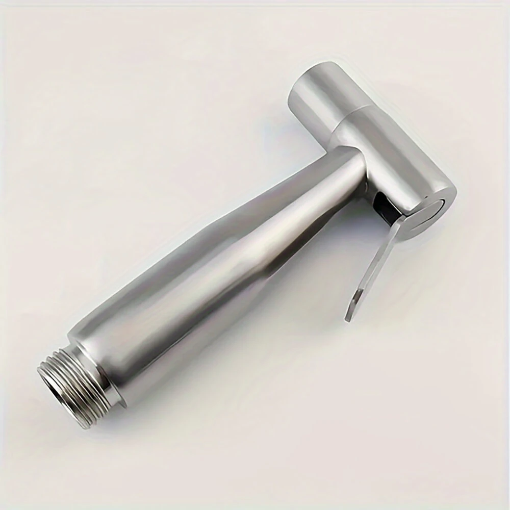 Handheld Bidet Sprayer Set 304 Stainless Steel Sprayer Shower Toilet Bidet Faucet Nozzle Self Cleaning — view 5