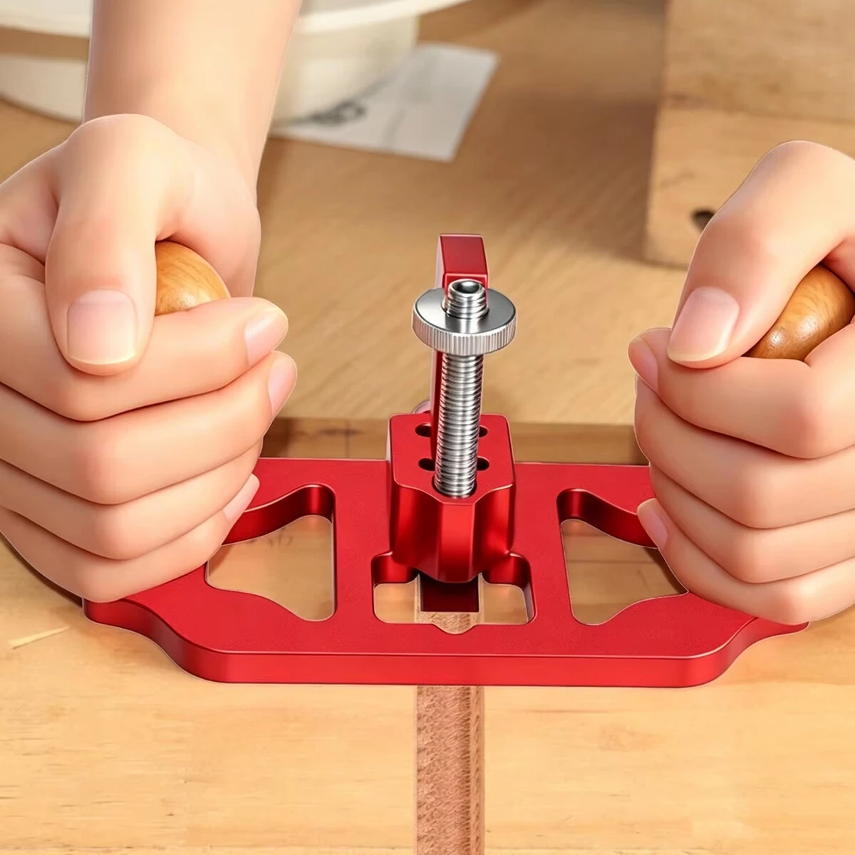 Handheld Router Plane Adjustable Blade Depth Woodworking Groove Bottom Smoothing Plane for Grooves Rabbets — view 2