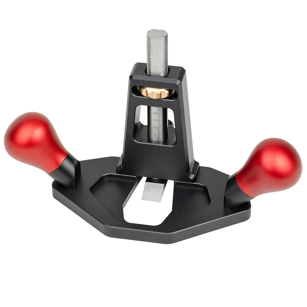 Handheld Router Planer Convenient Depth Adjustment Woodworking Router Plane for Right Angle Tenon Shoulder Trimming Slotting