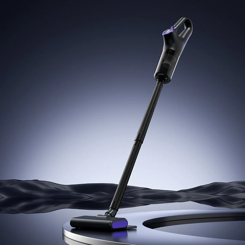 Handheld Small Cordless Vacuum Cleaner 120W 650ml Dust Cup 15kPA Suction LED Display Portable Vacuum 2000mAh Pet Cat Hair Mopping Machine — view 2