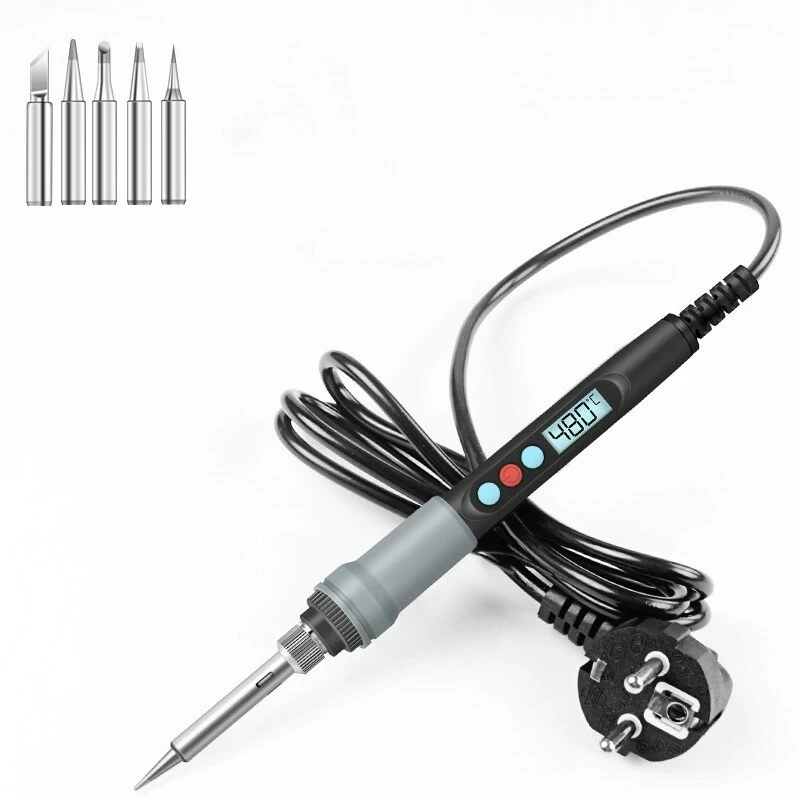 Handskit 90W 220V Adjustable Temperature Electric Soldering Iron Set Support for Repairing Electronic Tools — Handskit
