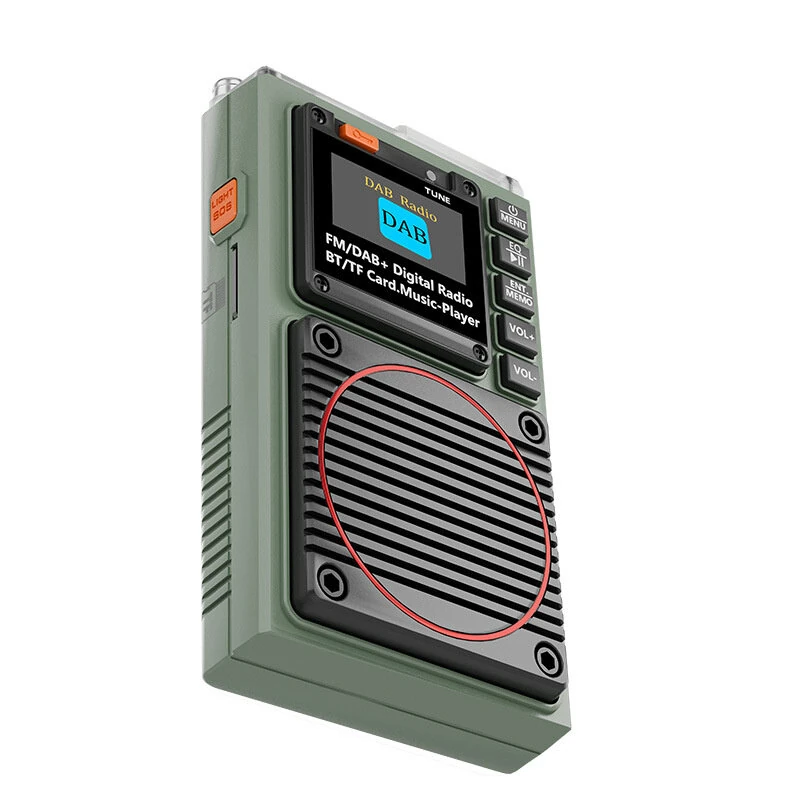Hanrongda HRD-787DAB Portable DAB Radio FM Bluetooth Digital Radio with MP3 Playback Support TF Card Playback Radios — view 3