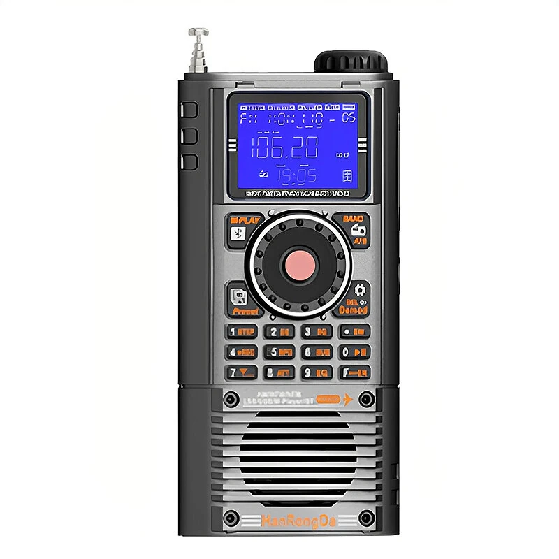 HanRongDa HRD-A330 FM / WM / SW (SSB) Single Sideband SSB Receiving Portable Radio for Aviation Band with Full Band Reception