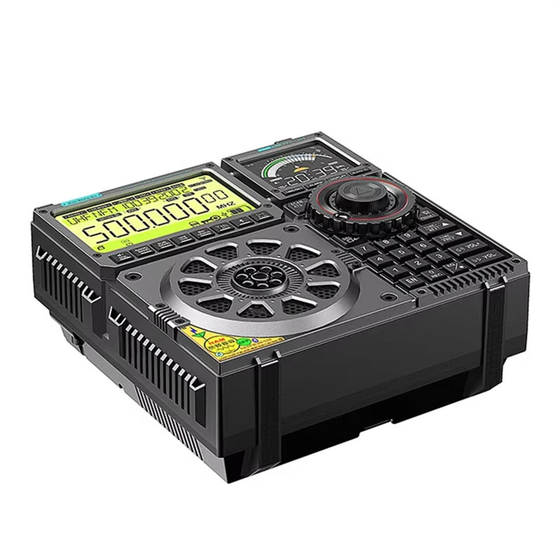 HanRongDa HRD-C919 Multi-band Radio AIR FM MW SW Shortwave VHF UHF WB Portable bluetooth Speaker Aviation Band Radio Receiver 5000mAh Battery Supports TF Card AUX — view 5