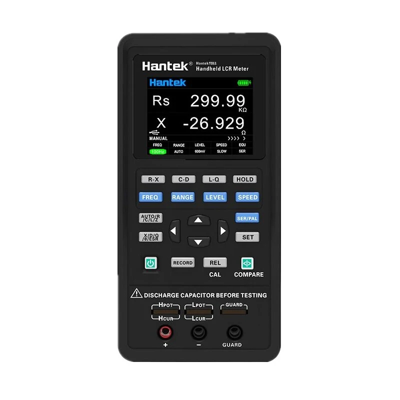 Hantek Digital LCR Meter Portable Handeld Inductance Capacitance Resistance Measurement Tester Tools — view 2