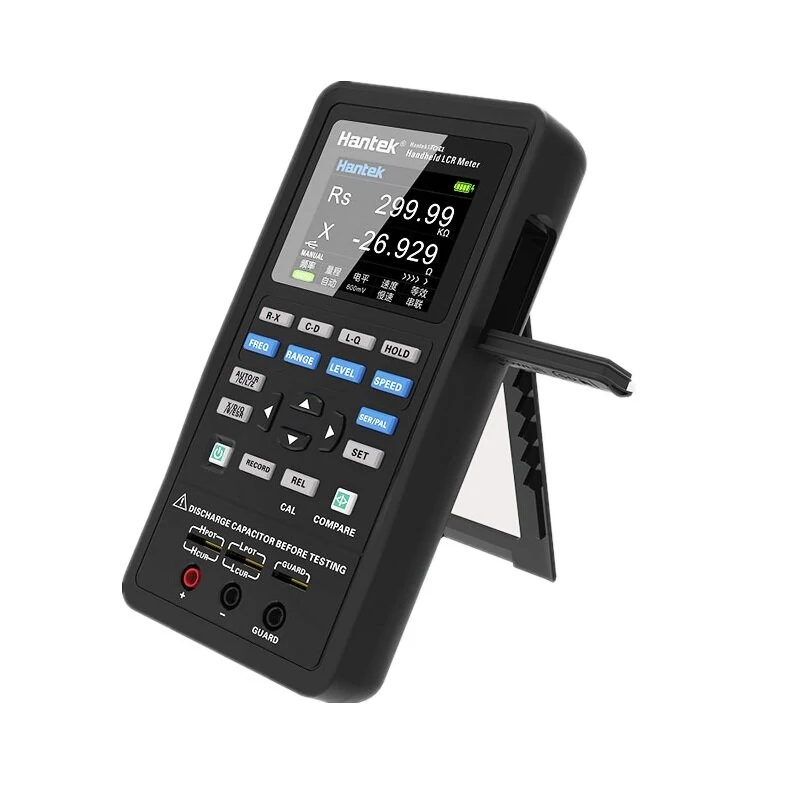 Hantek Digital LCR Meter Portable Handeld Inductance Capacitance Resistance Measurement Tester Tools — view 3