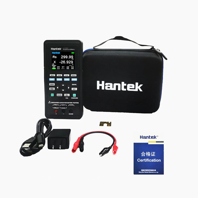 Hantek Digital LCR Meter Portable Handeld Inductance Capacitance Resistance Measurement Tester Tools — view 5