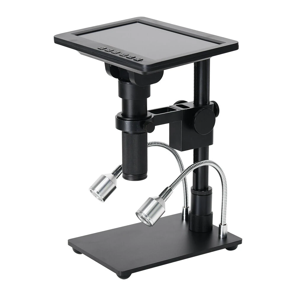 HAYEAR 26MP HDMI-compatible Digital Microscope 2100X Digital Magnification Adjustable 7 inch Screen 60fps Hight Frames Rate Microscope Camera with HDR Mode Can Eliminate Metal Reflection For Soldering HY-2070 — view 9