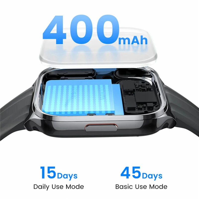 HAYLOU Watch 3 1.85-inch AMOLED Display 45 Days Standby 1ATM Waterproof AI Voice Assistant bluetooth Call Heart Rate Blood Oxygen Monitor Sleep Monitoring Breathing Training Multi-sport Modes Smart Watch — view 5