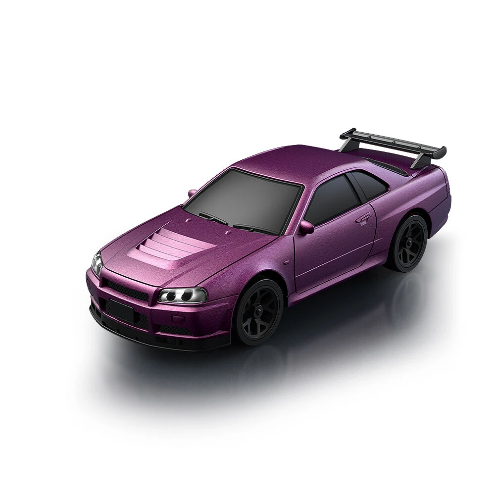 HB-RP4301-RP4312 RTR 1/43 2.4G 4WD Drift RC Car Gyro Mini Full Proportional LED Light Remote Control High-Speed Motor On-Road Racing Vehicle Model Boys Gifts Toys — view 7