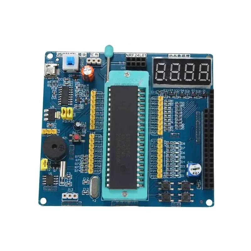 HC6800-MS 51 Microcontroller Small System Board Learning Module STC89C52 Development Board — view 3