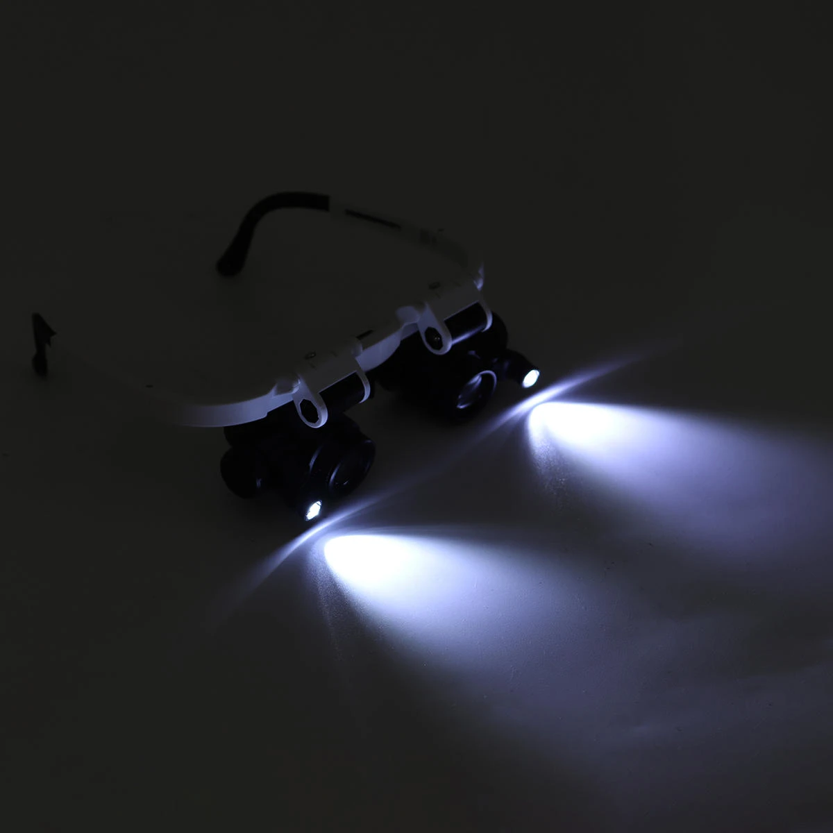 Headband Head-Mounted Repair LED Lamp Light Magnifying Glass Magnifier Loupe — view 11