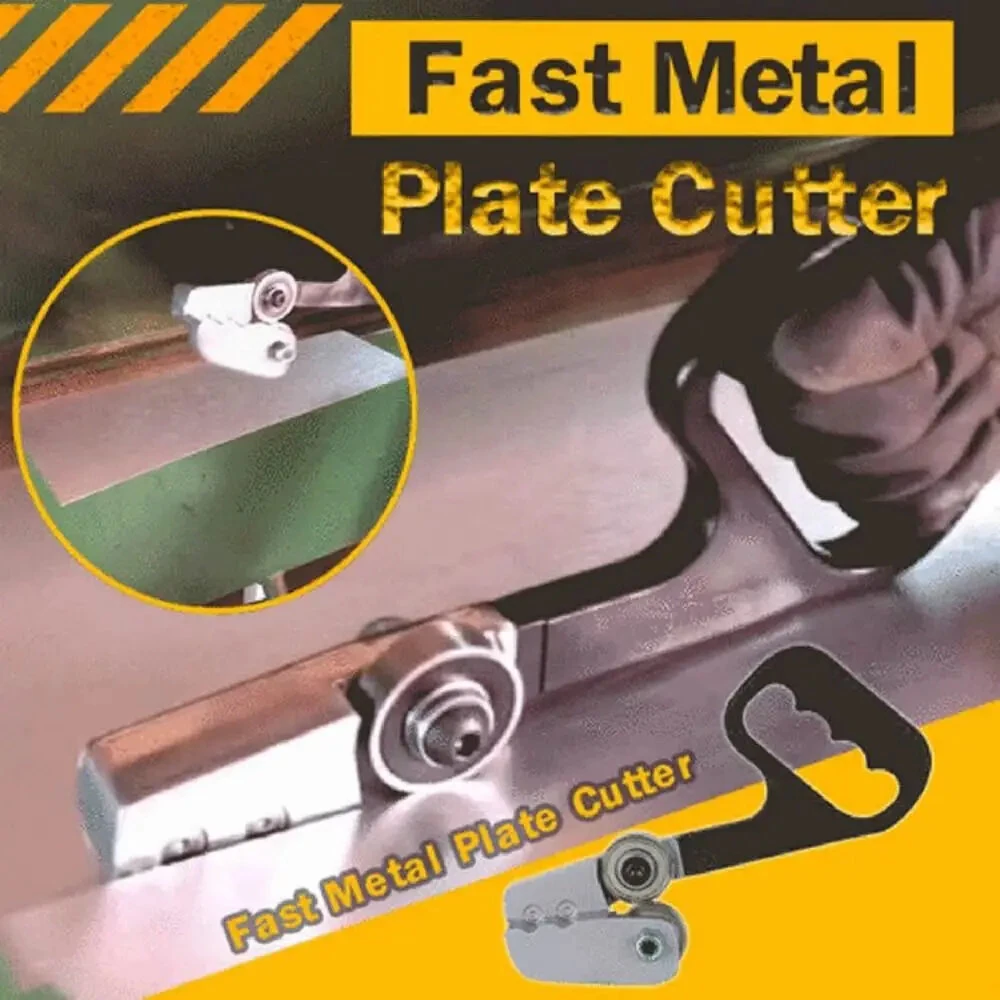 Heavy Duty Sheet Metal Cutter Manual Hand Tool with Ergonomic Handle for Fast Cutting Stainless Steel Plate Portable Metal Shears — view 3
