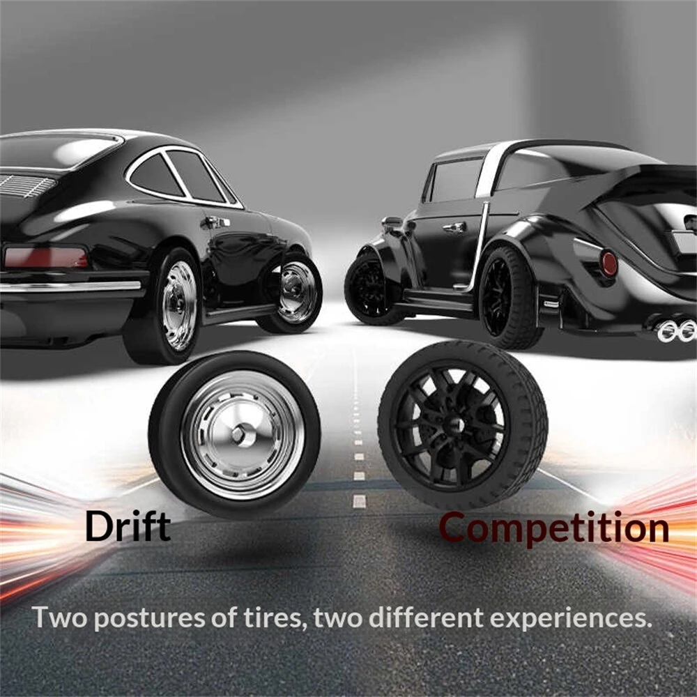 HELIWAY HKRC 2025P 2025W RTR 1/22 2.4G 4WD Drift RC Car Full Proportional LED Light Simulation Collectible Vintage Retro On-Road Racing Classic Remote Control Vehicles Model Toys — view 7
