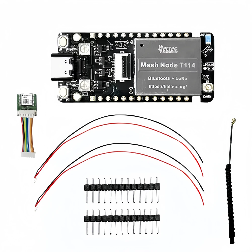 Heltec T114 V2 Mesh Node NRF52840 1.14inch Meshtastic Positioning Devlopment board 470-510mhz SX1262 LoRaWAN Low Power Module L76K GNSS