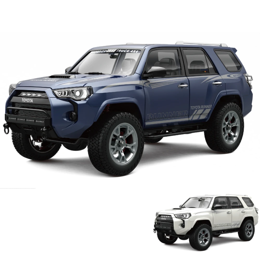 HG TRASPED HG4-209 RTR 1/18 2.4G 4WD RC Car for TOYOTA 4RUNNER Simulated Sound Exhaust System LED Light Vehicles Models Toys — view 2