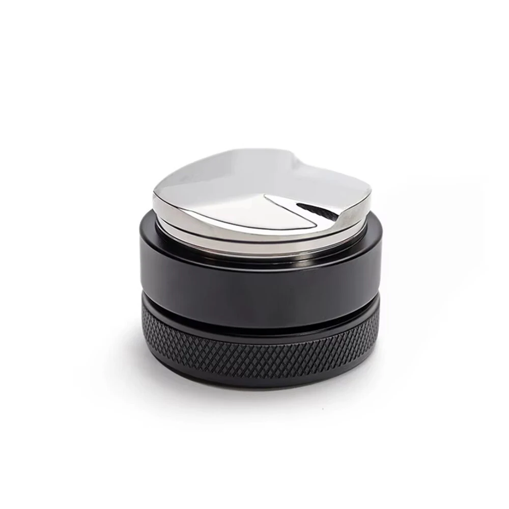 HiBREW 58mm Bottomless Coffee Powder Handle Portafilter 304 stainless steel Tmaper Distributor For H10A — view 2