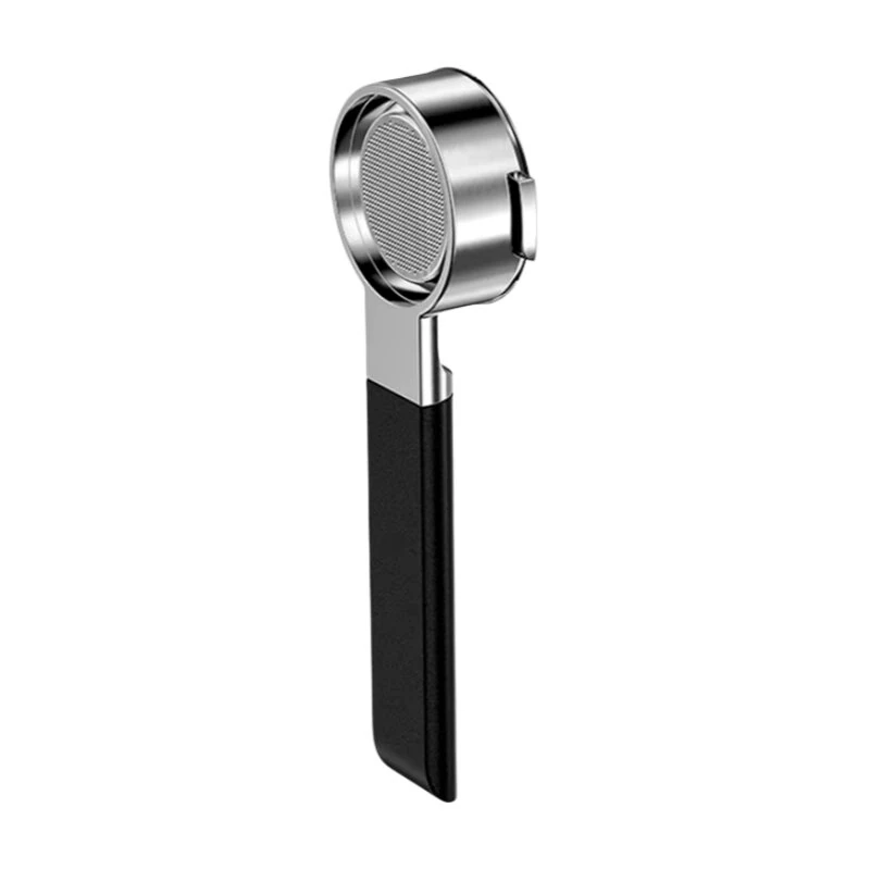 HiBREW V61 58MM Portafilter 2-In-1 Bottomless & Dual Spout Coffee Handle 304 Stainless Steel with Filter Basket for H21 Espresso Machine
