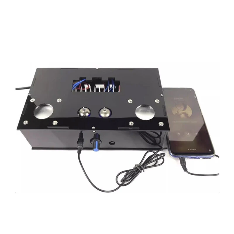 HIFI 6J1 Tube Amplifier DIY Kit Clear Acrylic Case High Fidelity Sound 105dB SNR Dual 12V Power Support MP3 Smartphone Tablet Computer — view 5