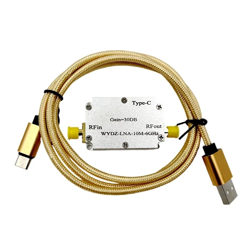High Flatness Amplifier 10M-6GHz Gain 20/30/40DB RF Signal Driving or Receiving Front End — view 10