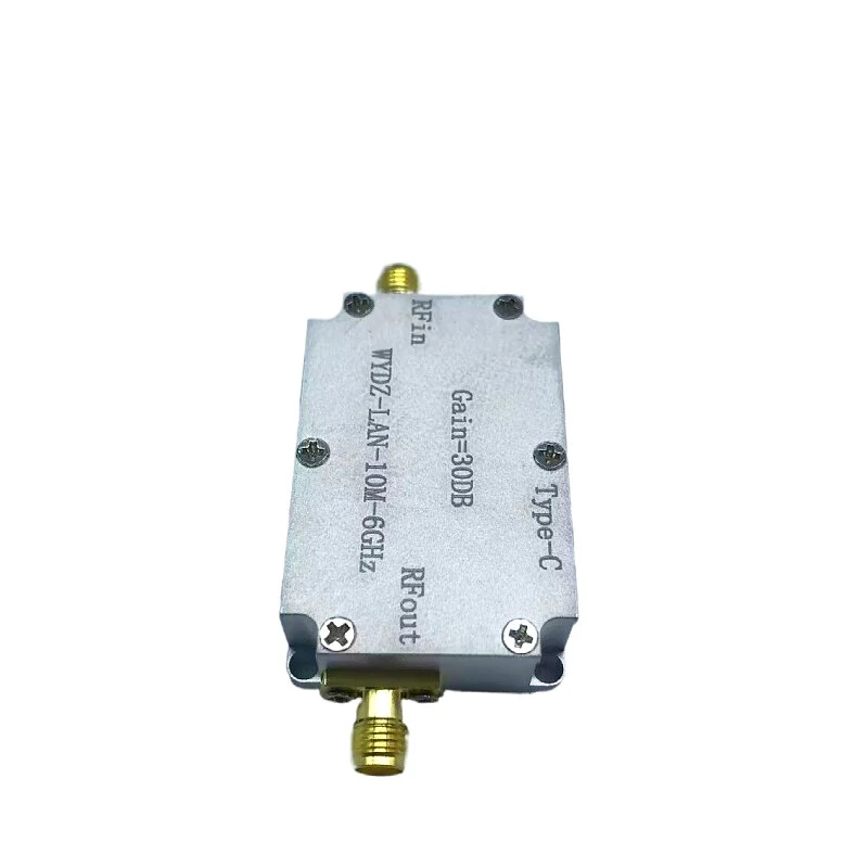 High Flatness Amplifier 10M-6GHz Gain 20/30/40DB RF Signal Driving or Receiving Front End — view 5