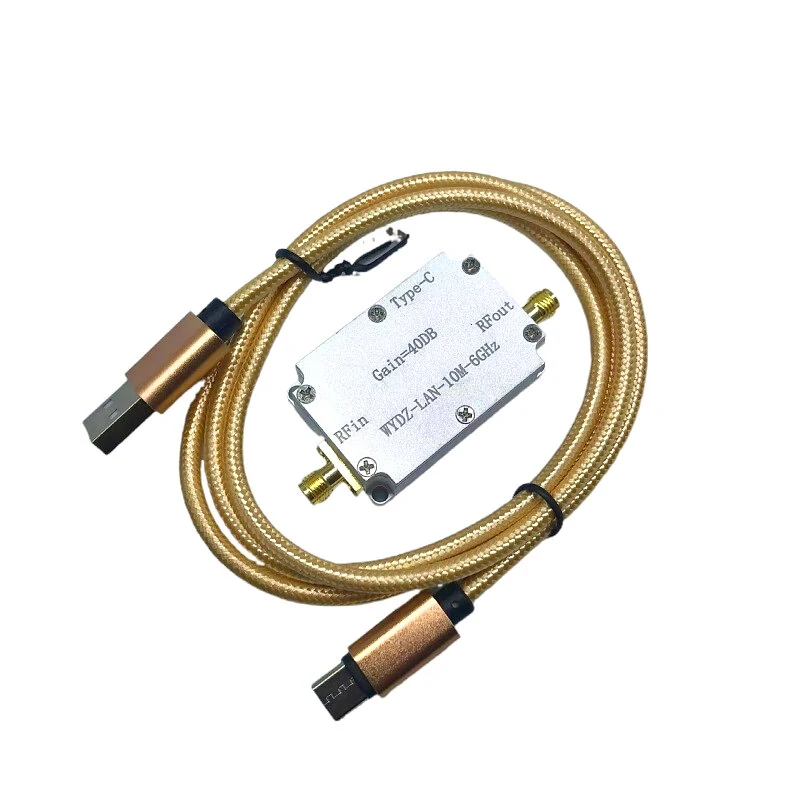 High Flatness Amplifier 10M-6GHz Gain 20/30/40DB RF Signal Driving or Receiving Front End — view 9
