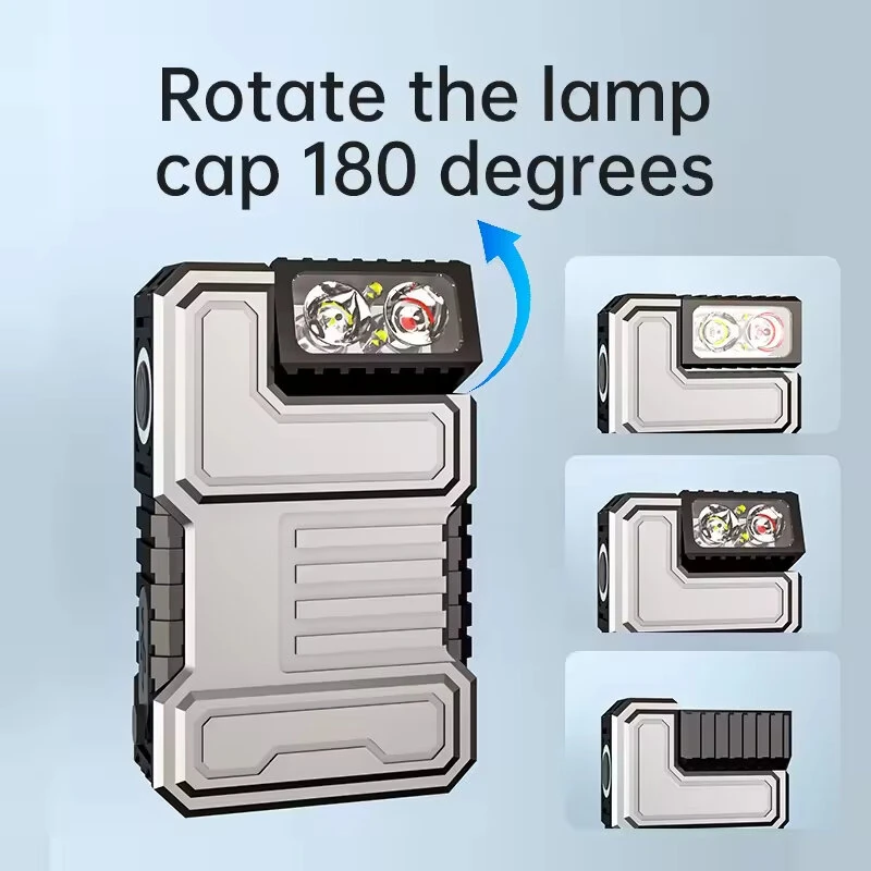 High-lumen LED Keychain Flashlight Aluminum Mini Pocket Light with IP54 Rating Suitable for Outdoor Adventure Camping Running Fishing. — view 6