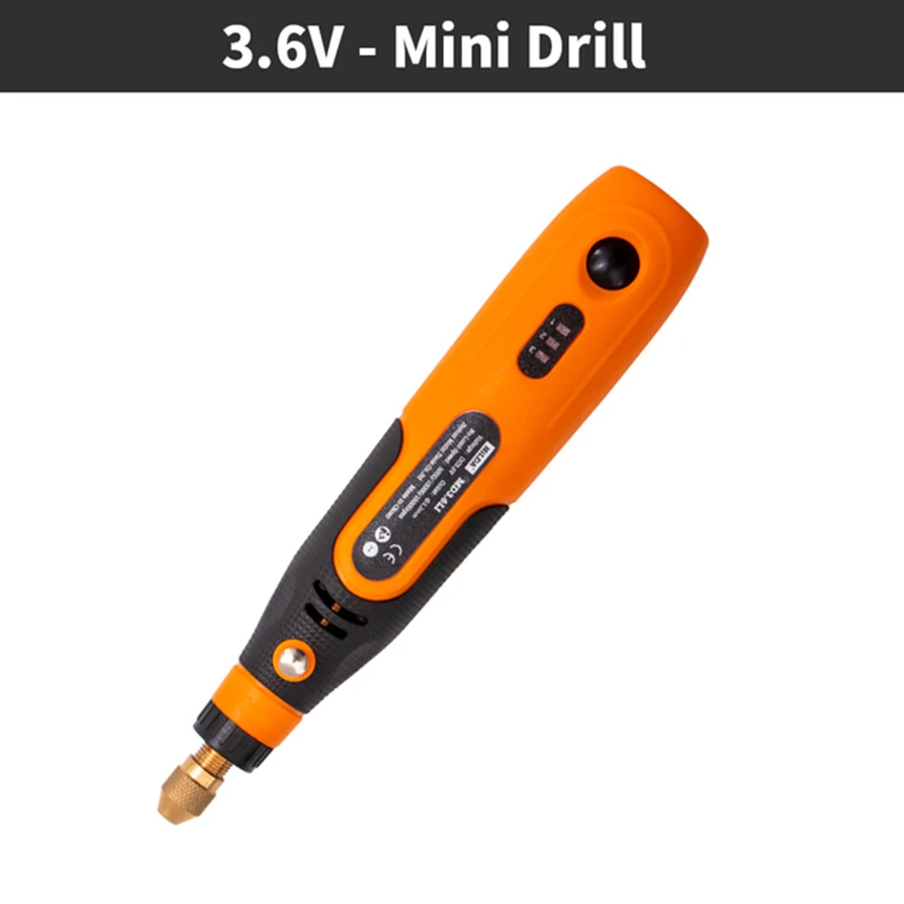 HILDA 3.6V Cordless Mini Drill Rotary Power Tools 3 Gears Compact and Versatile 5000/10000/15000rpm 3.2mm Chuck Size Lightweight Portable and Easy to Use Ideal for DIY Projects — view 8