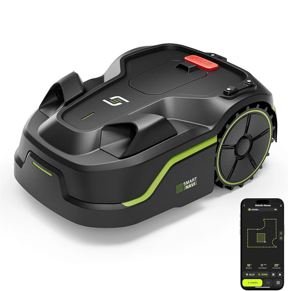 [HK DIRECT] SUNTEK i600 Robotic Lawn Mower with App Control For Lawns Up To 800m² Intelligent Mapping Handles 35% Slopes IPX5 Waterproof Automatic Recharging — view 7