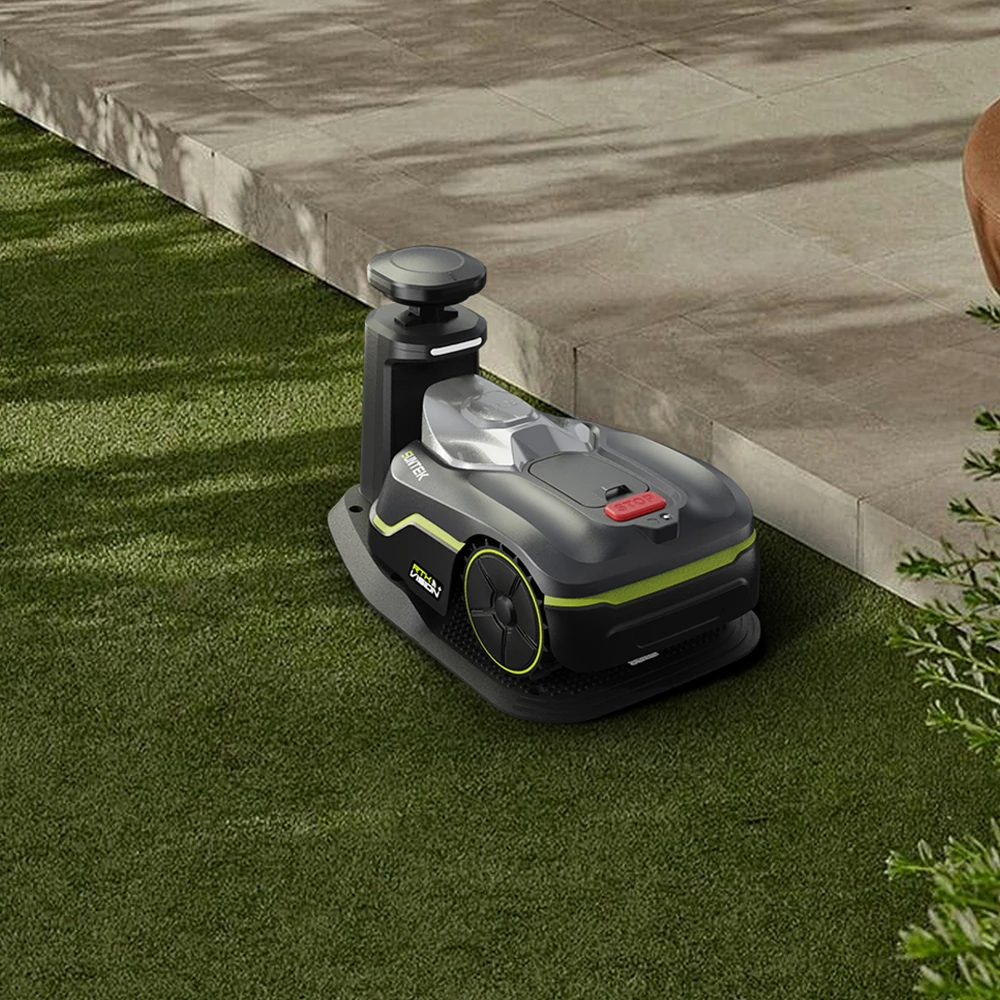 [HK DIRECT] SUNTEK V600 Robotic Lawn Mower With Vision AI Obstacle Avoidance For 800m² Lawns 35% Slope WIFI App Control Brushless Motor — view 3