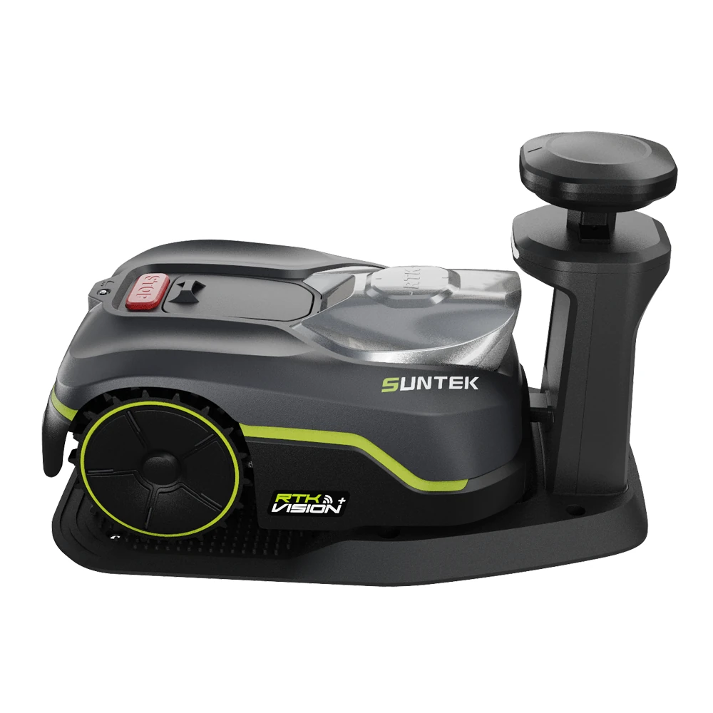 [HK DIRECT] SUNTEK V600 Robotic Lawn Mower With Vision AI Obstacle Avoidance For 800m² Lawns 35% Slope WIFI App Control Brushless Motor — view 4