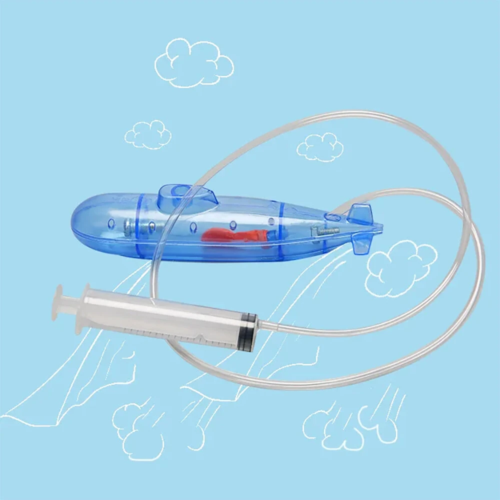 Homemade Submarine DIY Technology Physics Simulated Educational Manual Toys Stem Experiment Ability Tools Gift Kids Children Science Assemble Submarine — view 4