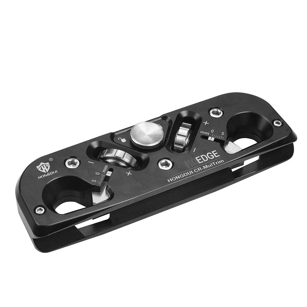 HONGDUI Woodworking Chamfer Plane with Carbide Inserts Two Way Edge Corner Plane 45 Degree Bevel Manual Planer Chamfering Planer for Quick Edge Trimming of Wood — view 7