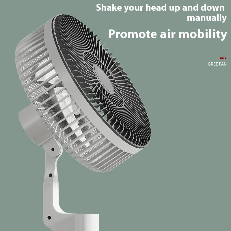 Household Air Circulation Fan High-Efficiency Floor Fan Desktop Vertical USB 3 Adjustable Wind Speeds Electric Fan Silent Energy-Saving Fan — view 5
