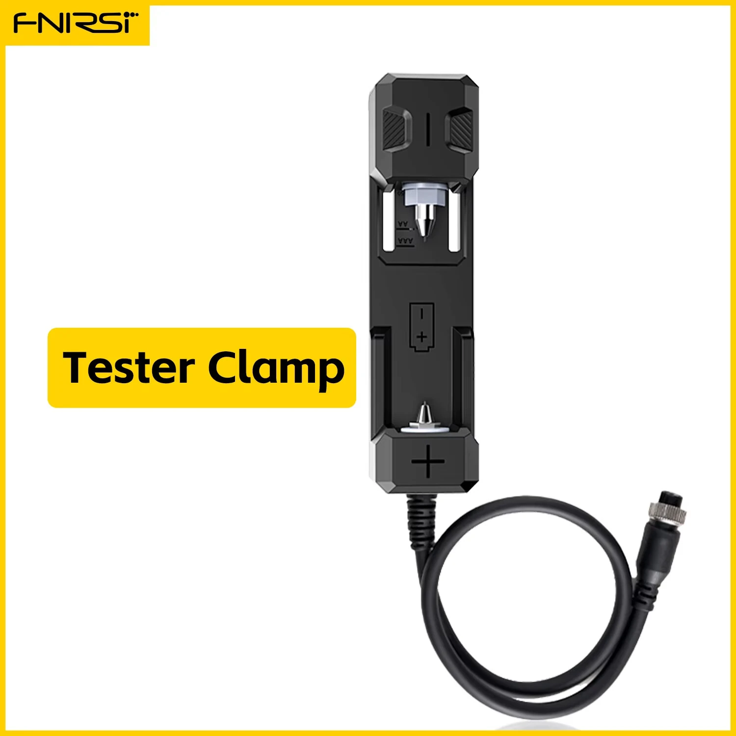 HRM-10 Battery Internal Resistance Meter Kelvin Clip Battery Probe Pen Circular Connector Accessory — view 4