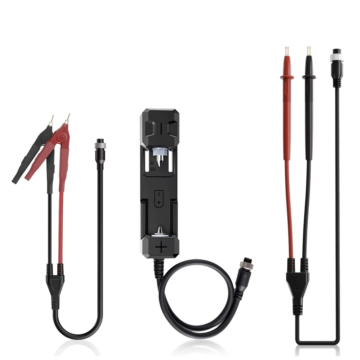 HRM-10 Battery Internal Resistance Meter Kelvin Clip Battery Probe Pen Circular Connector Accessory — view 6