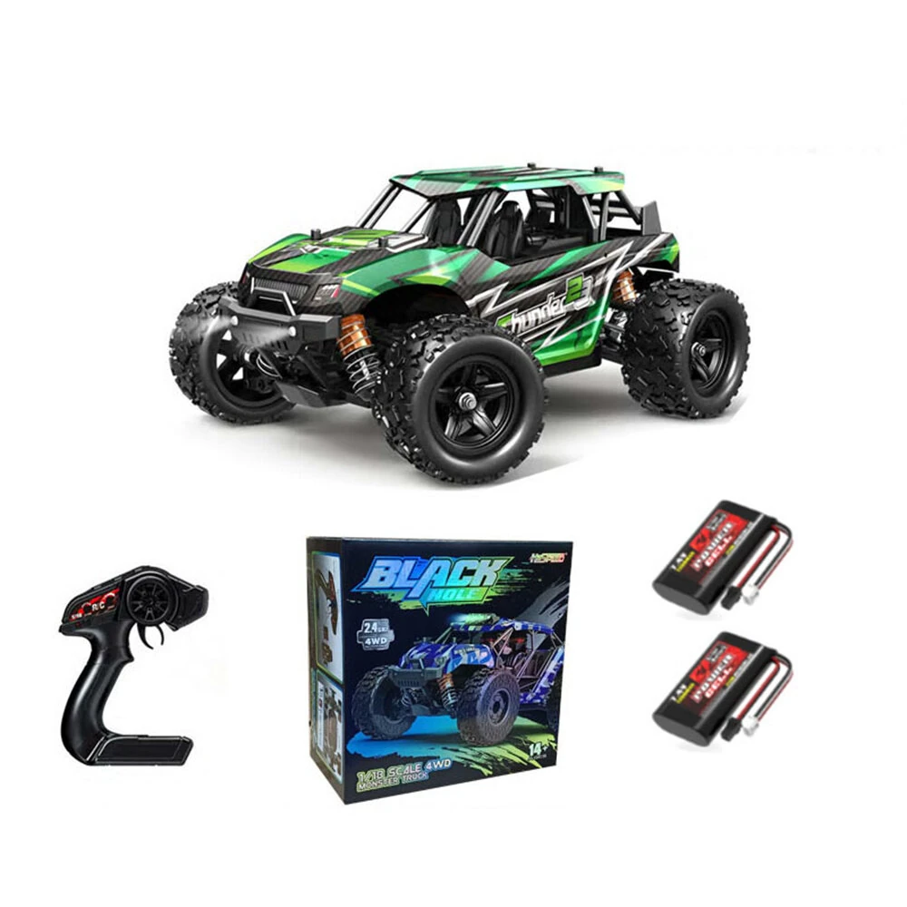 HS 18311/18312/18313/18314 RTR 1/18 2.4G 4WD 36km/h RC Car High Speed Off-Road Truck LED Light Full Proportional Vehicles Models Toys — view 4